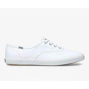 Keds Champion White WF34000 Size 10W Canvas Shoes